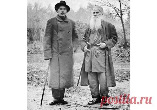 Максим Горький и Лев Толстой. Ясная пол / История цивилизаций!