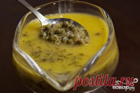 Соус для рыбы из вина, масла и каперсов - пошаговый кулинарный рецепт на Повар.ру