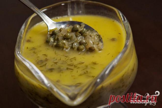 Соус для рыбы из вина, масла и каперсов - пошаговый кулинарный рецепт на Повар.ру