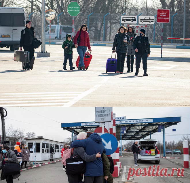 3-3-22-Погранполиция: на нескольких КПП в Молдове - по-прежнему большой поток людей
