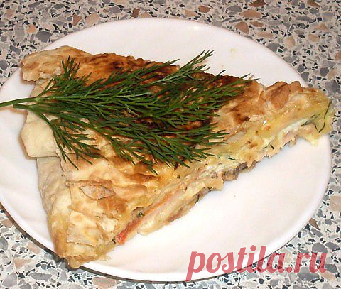 Воскресный завтрак для мамы или яичница в лаваше)) | Четыре вкуса