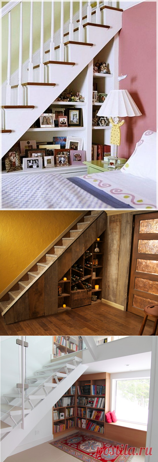 27 Genius Ways To Use The Space Under Your Stairs