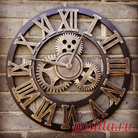 #Россия #Лофт #ЛофтЧасы #Мебель #Интерьер #ЧасыНаСтену ...