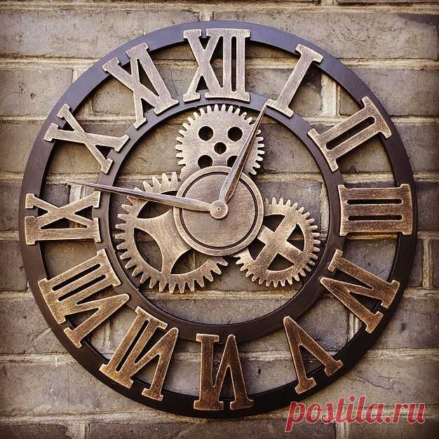 #Россия #Лофт #ЛофтЧасы #Мебель #Интерьер #ЧасыНаСтену ...