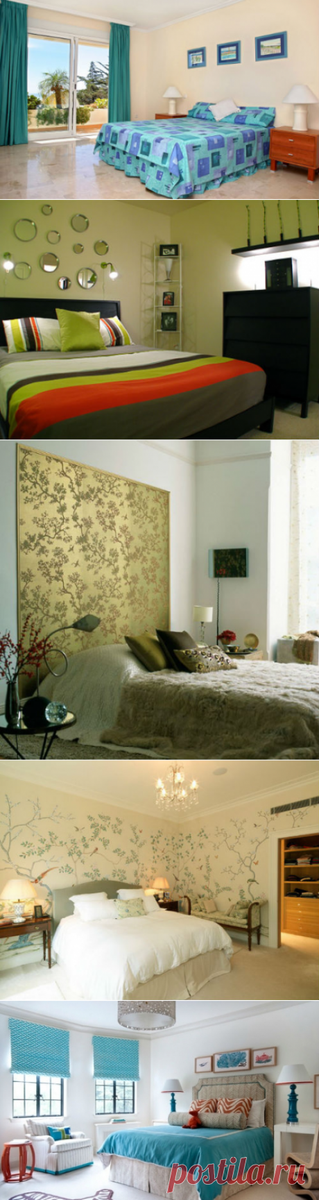 Какой цвет обоев для спальни выбрать?