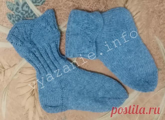 Носки с отворотом. | Vyazanie.info | Яндекс Дзен