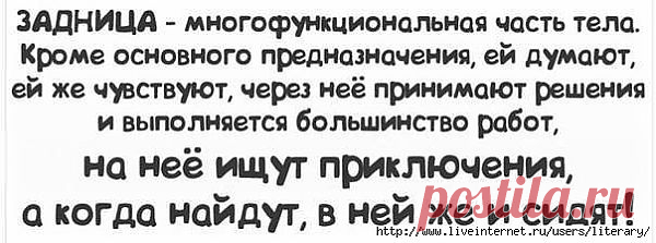 Задница... :).
