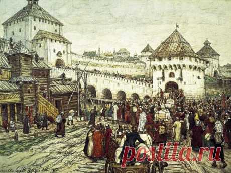 Преданья старины седой 
Аполлинарий Михайлович Васнецов