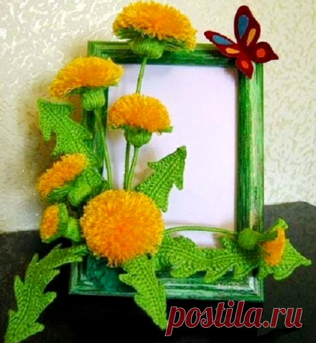 Одуванчик из ниток (мастер - класс) » Женский Мир