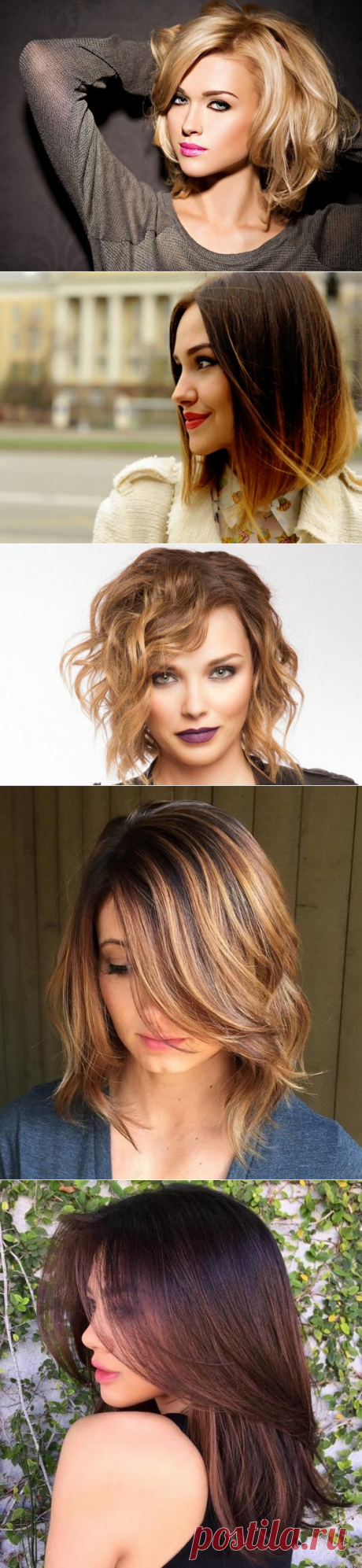 Модные женские стрижки для средних волос 2017-2018 – фото и виды стрижек на средние волосы
