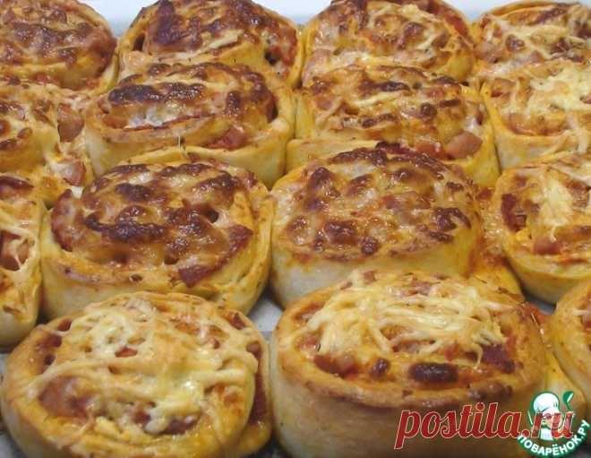 Пицца-роллы – кулинарный рецепт