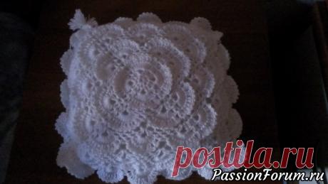 Подушечка для новорожденного - запись пользователя Angellika-67 (Анжелика) в сообществе Вязание крючком в категории Вязание крючком. Ваши работы