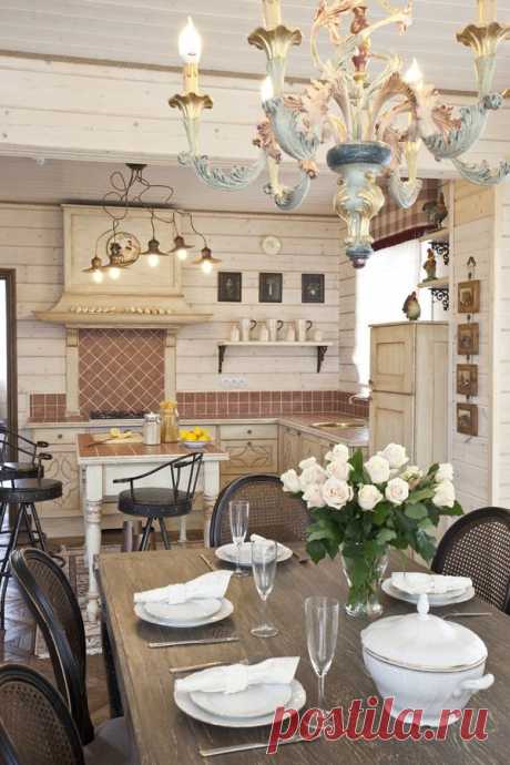 Уютный домик в стиле прованс — Роскошь и уют