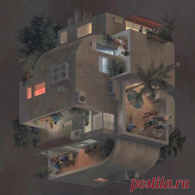 Картины, бросающие вызов гравитации. Cinta Vidal - Художники, фотографы и скульпторы со всего света