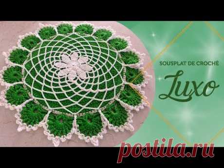 Neila Dalla Costa - Sousplat de Crochê Luxo