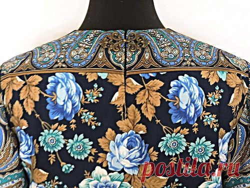 Шить из павловопосадских платков