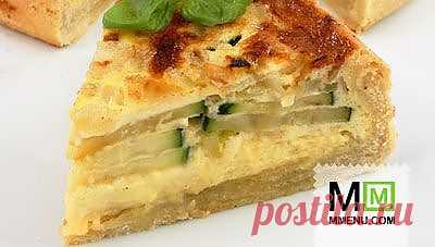 Пирог с кабачками и сыром - кулинарный рецепт. Миллион Меню