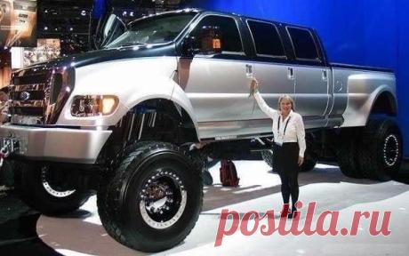 Cамый большой в мире серийный автомобиль Ford F650 весом более 12 тонн. / Взлом логики