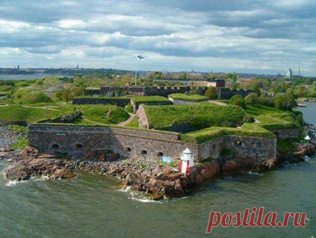 Крепость Суоменлинна в Финляндии (10 фото) . Тут забавно !!!