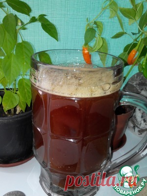 Карамельный квас - кулинарный рецепт