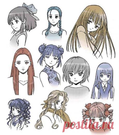 Прически аниме для девушек. 20 вариантов | web-paint.ru