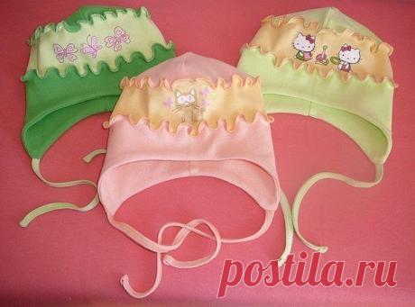 Выкройка трикотажной шапочки для малыша (Шитье и крой) – Журнал Вдохновение Рукодельницы