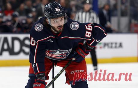Российский форвард &quot;Коламбуса&quot; Марченко забросил две шайбы в матче НХЛ с &quot;Эдмонтоном&quot;. Нападающий помог своей команде одержать победу со счетом 6:5