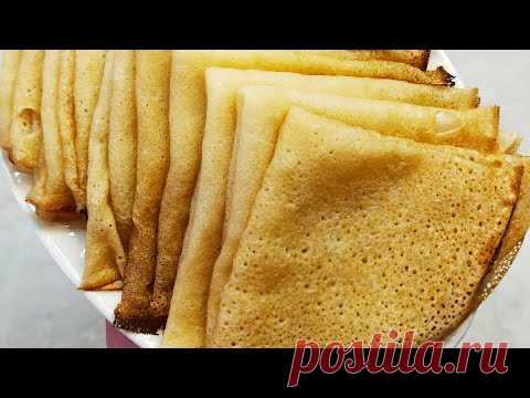 Постные блинчики, просто и вкусно.