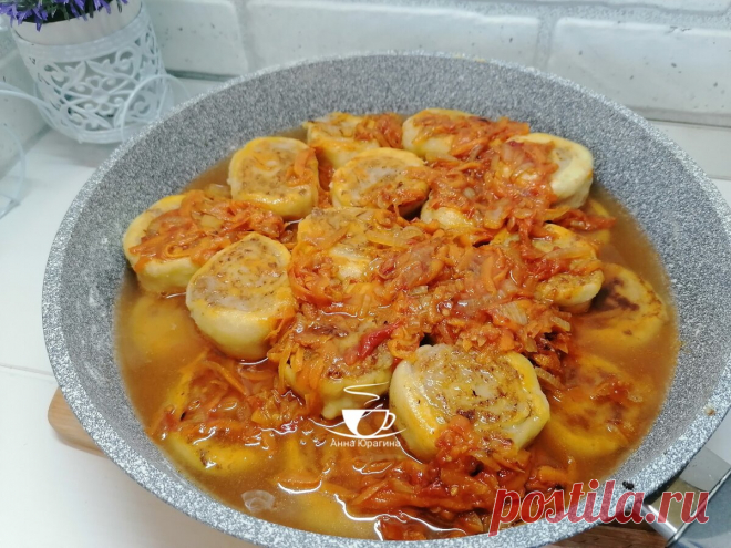 Беру немного фарша и готовлю 