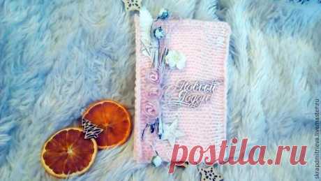 Создаем нежную новогоднюю открытку - Ярмарка Мастеров - ручная работа, handmade
