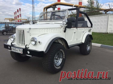 Тюнинг автомобиля ГАЗ-69: поект "Белая яхта" (31 фото) Автор этого проекта - Юрий из г. Цимлянск. Мастер, основательно подошёл к процессу сборки и тюнингу автомобиля ГАЗ-69, все детали собирались по винтику, довольно сложная и кропотливая работа.