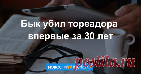 Бык убил тореадора впервые за 30 лет