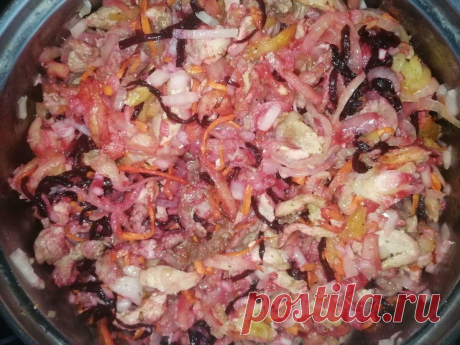 Цай. Салат с жареной картошкой. Вкуснее ничего не ела | Кулинарный техникум | Яндекс Дзен