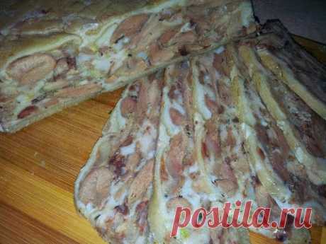 Ветчина из свиной рульки.