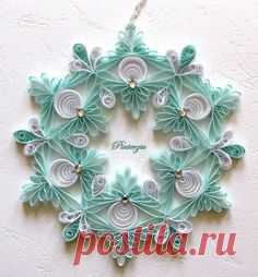 Quilled Snowflake by Pinterzsu on DeviantArt