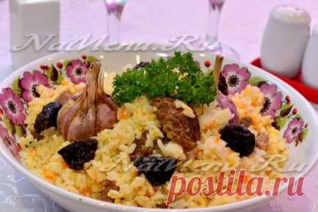 Плов с говядиной в мультиварке