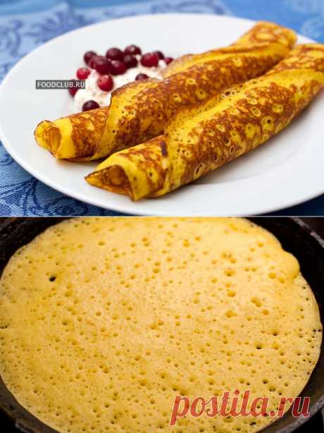 Тыквенные блины на дрожжах — рецепт с пошаговыми фото. Foodclub.ru