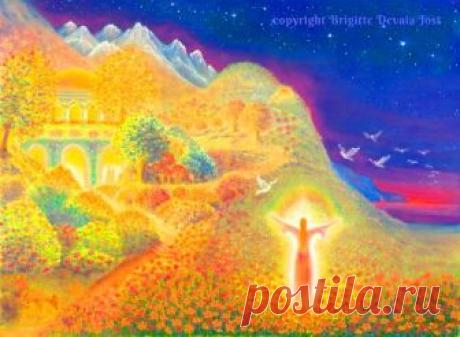 ♡ Исцеляющие рисунки Света от Brigitte Jost ♡