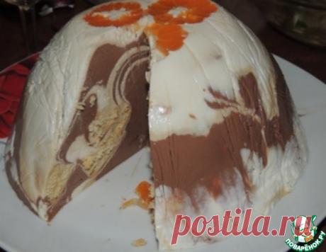 Творожный торт "Мраморный" – кулинарный рецепт