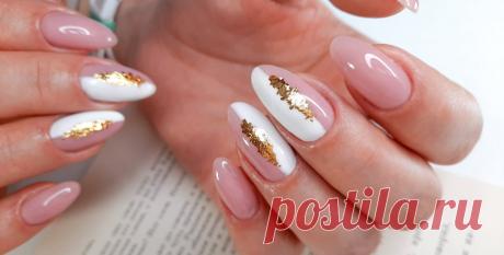 Золотой маникюр 2022. Самый модный вариант дизайна ногтей на весну
