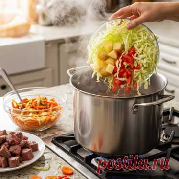 Щи из свежей капусты