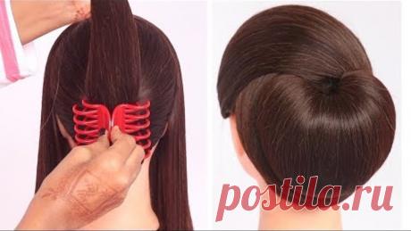 very easy hairstyle with using clutcher | try on hairstyle | simple hairstyles | clutcher hairstyle