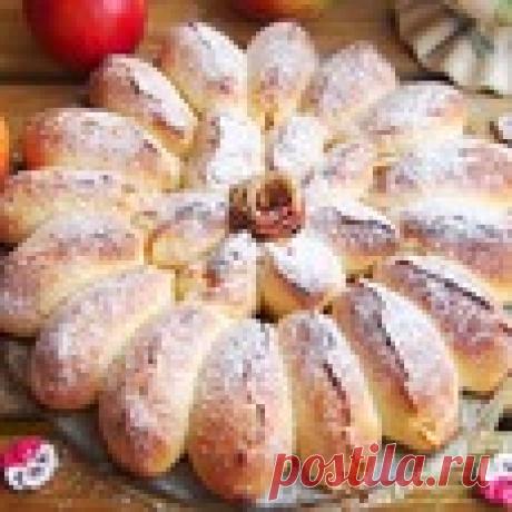 Отрывной яблочный пирог - кулинарный рецепт