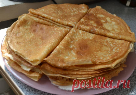 Блинчики на молоке | Самые вкусные кулинарные рецепты