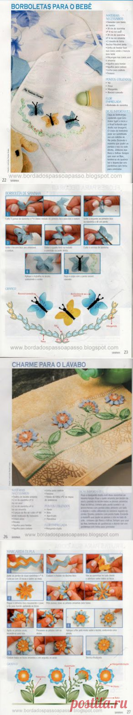 BORDADOSBORDADOS: BORDADO COM SINHANINHA
