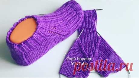 Hem kolay hem çok güzel iki şiş patik modeli #patikmodelleri #çeyizlikpatik #kolaypatikmodeli