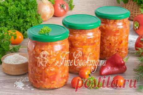 Салат Завтрак туриста с рисом на зиму Завтрак туриста - это не только мясные или рыбные консервы, популярные во времена СССР, но и овощной салат.