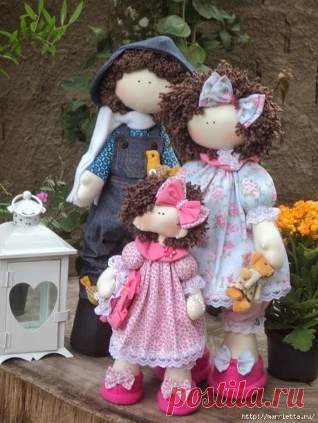 Шьем куколку ДОЛЛИ. Фото мастер-класс и выкройки
