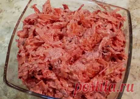 Салат с редькой, морковью и свеклой Автор рецепта Ольга - Cookpad
