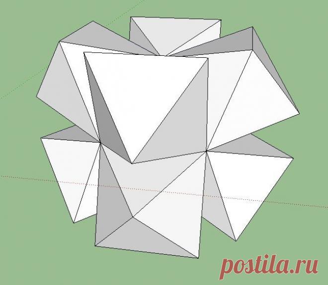 Еще один вариант соединения Октаэдров | Святая Русь